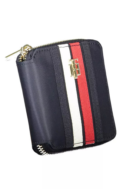 Eco-Conscious Contrasting Blue Wallet