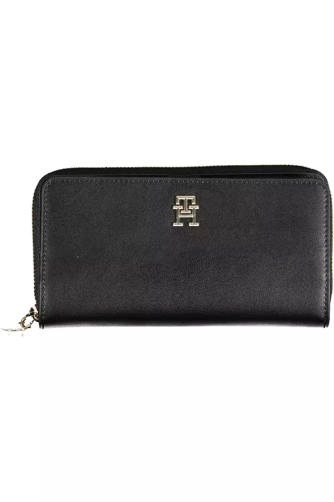 Elegant Black Polyethylene Wallet