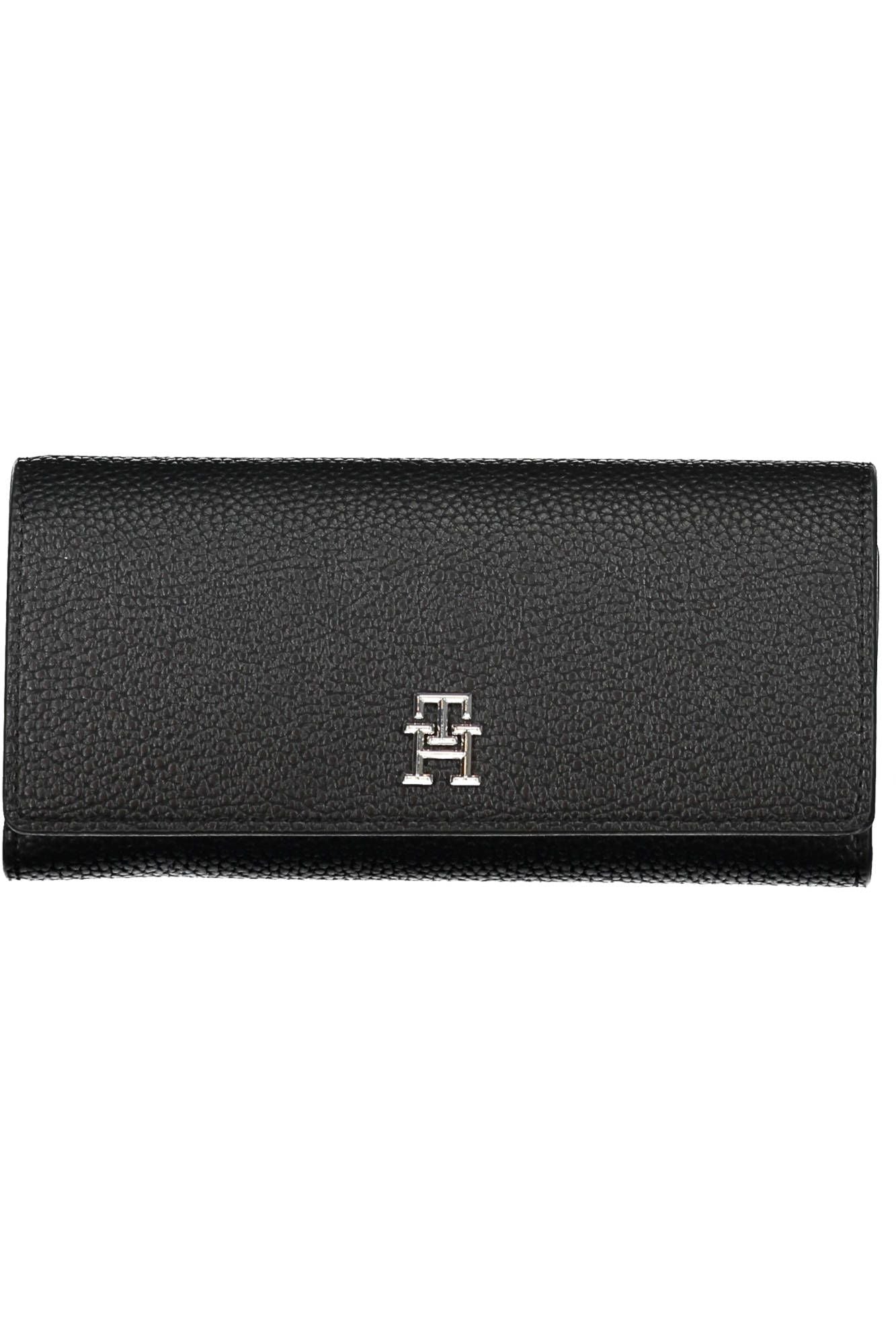 Sleek Black Multi-Compartment Wallet