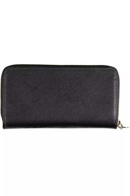 Elegant Black Polyethylene Wallet