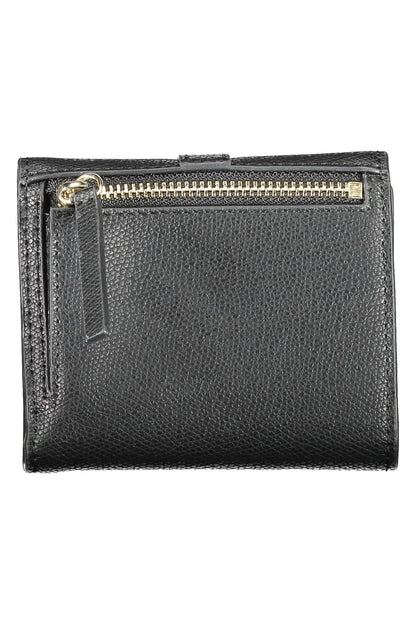 Chic Contrasting Detail Wallet with Secure Fastening