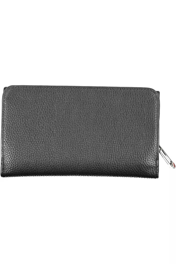 Elegant Black Polyethylene Wallet