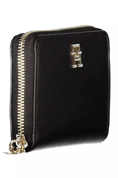 Elegant Black Polyethylene Wallet