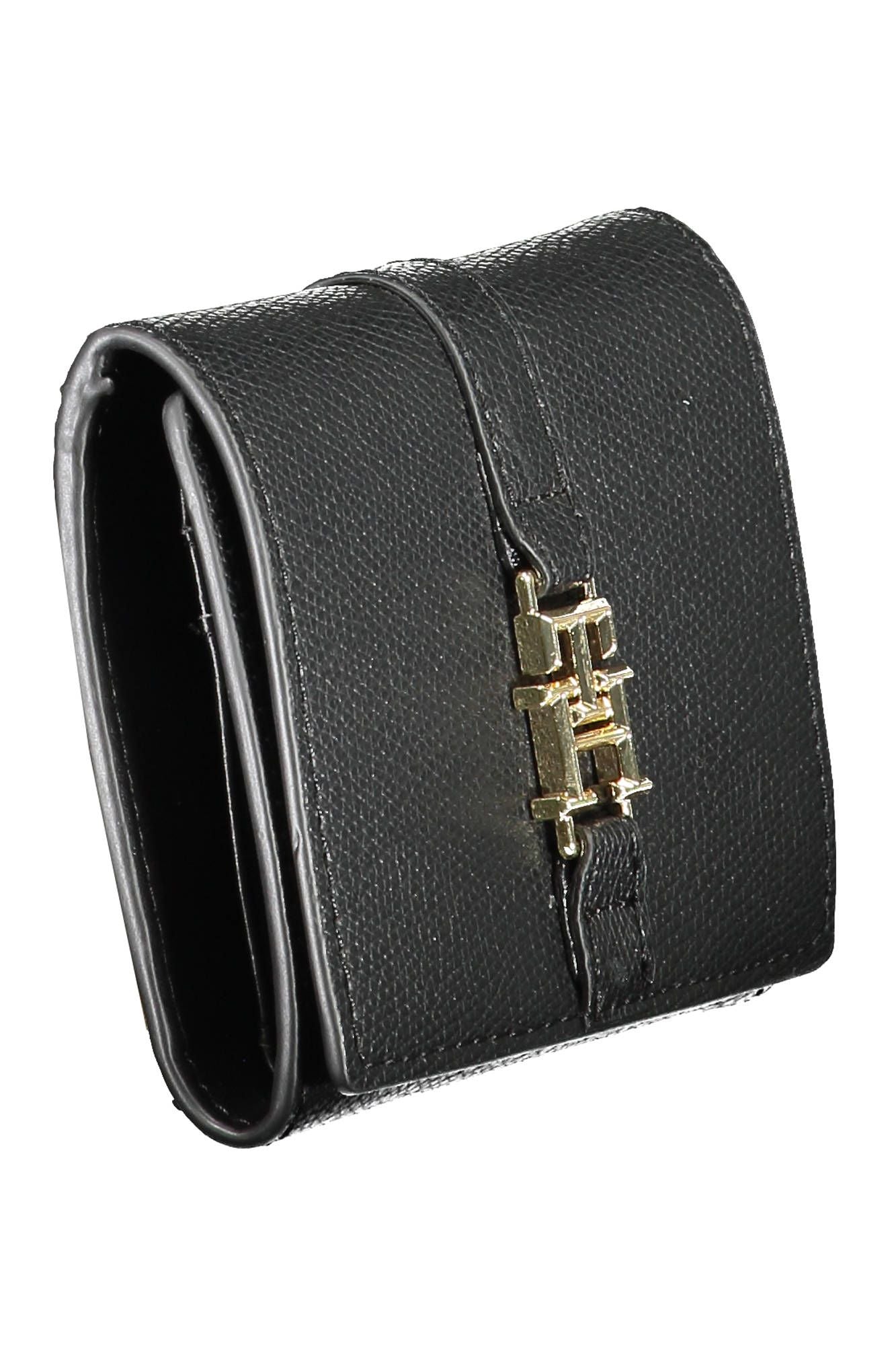 Chic Contrasting Detail Wallet with Secure Fastening