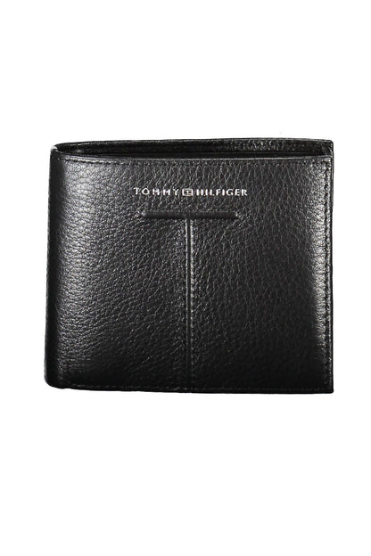 Sophisticated Black Leather Bifold Wallet