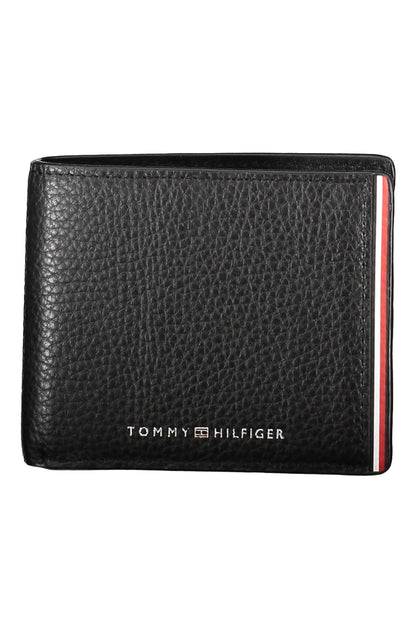 Sleek Black Leather Executive Wallet