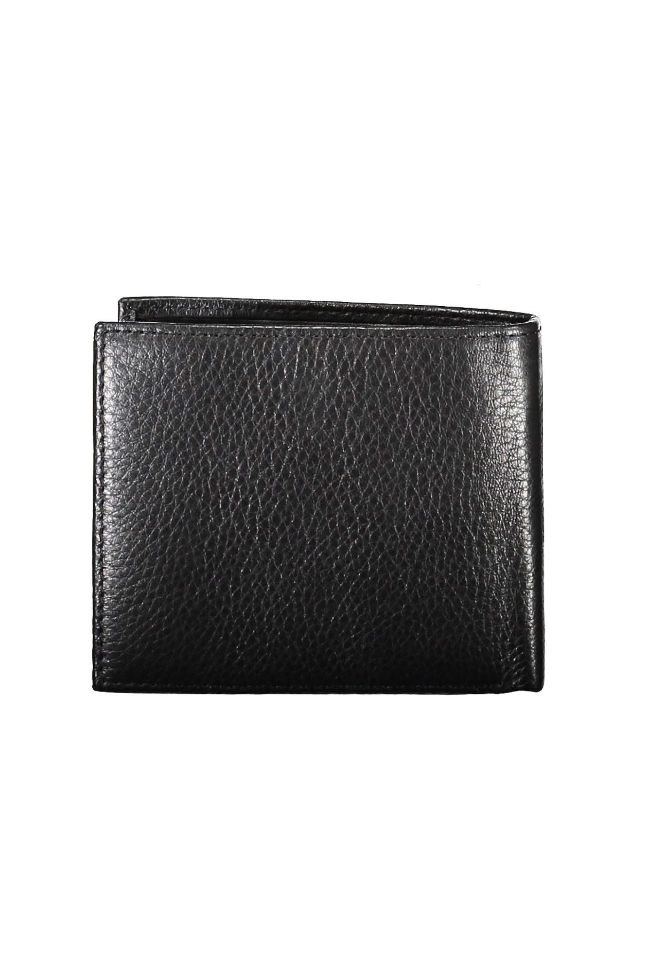 Sophisticated Black Leather Bifold Wallet