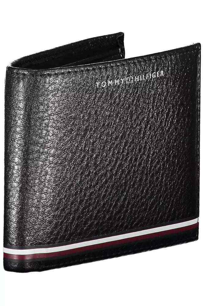 Elegant Black Leather Men's Wallet