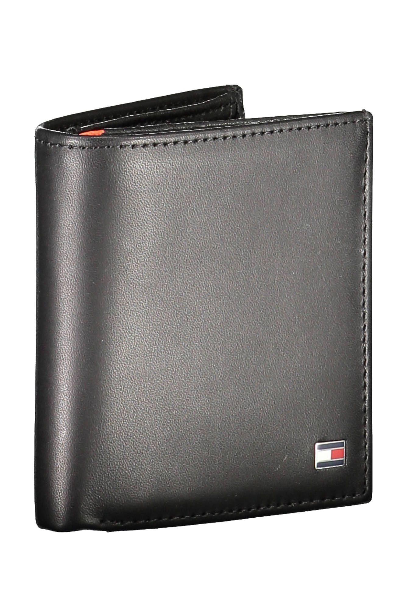 Elegant Black Leather Men's Wallet