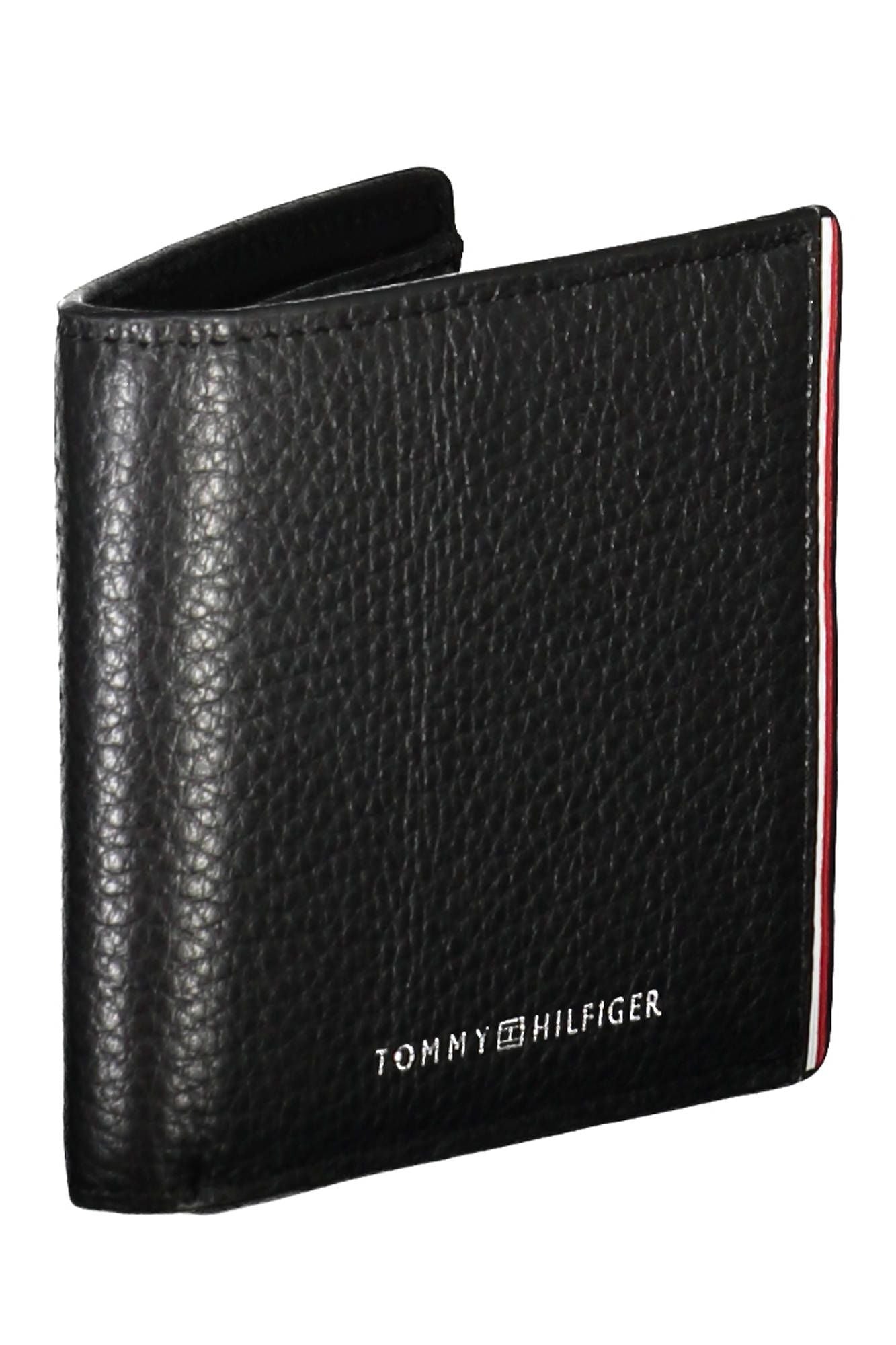 Sleek Black Leather Executive Wallet