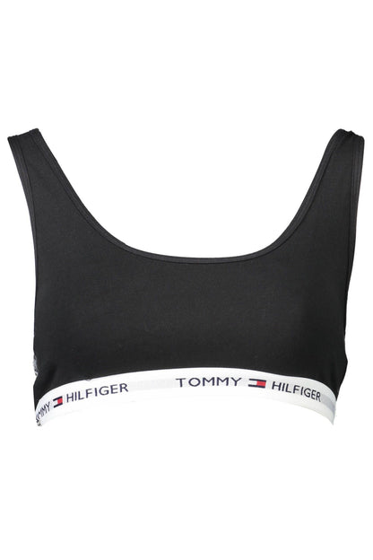 Chic Contrasting Logo Sports Bra