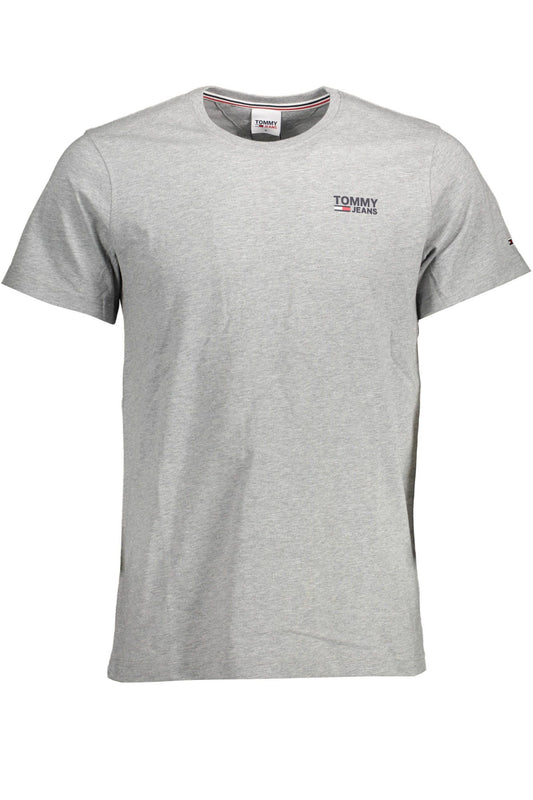 Sleek Organic Cotton Tee with Logo Detail