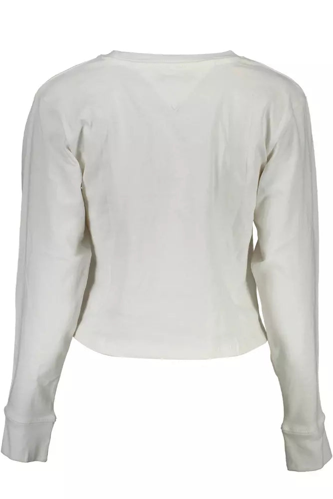 Elegant Long-Sleeved Organic Cotton Tee