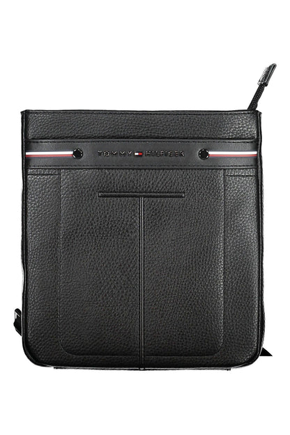 Elegant Contrasting Detail Men's Shoulder Bag