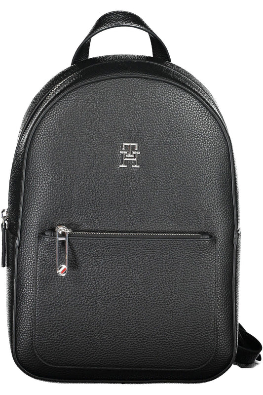 Elegant Urban Chic Black Backpack