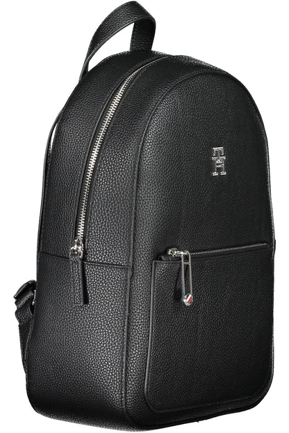 Elegant Urban Chic Black Backpack