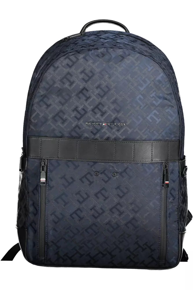 Chic Urban Explorer Blue Backpack