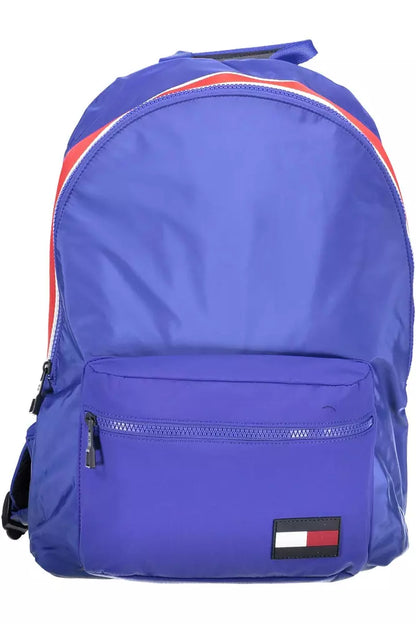 Sleek Blue Urban Backpack with Ample Storage