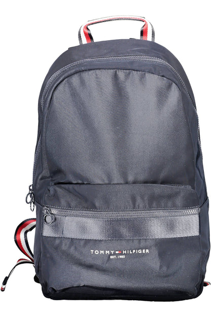 Eco-Conscious Blue Backpack with Laptop Compartment