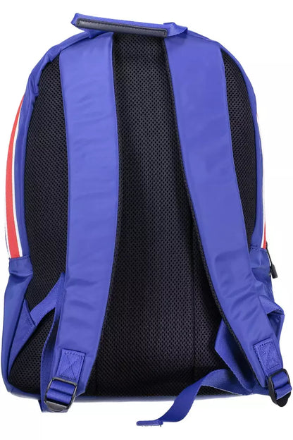 Sleek Blue Urban Backpack with Ample Storage