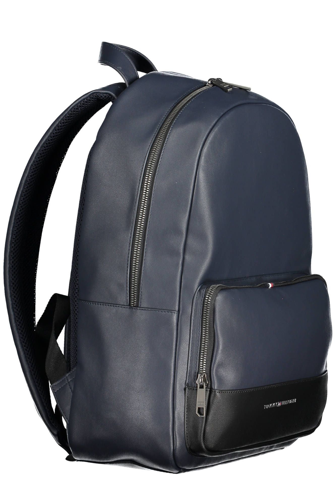 Chic Blue Urban Backpack with Laptop Compartment