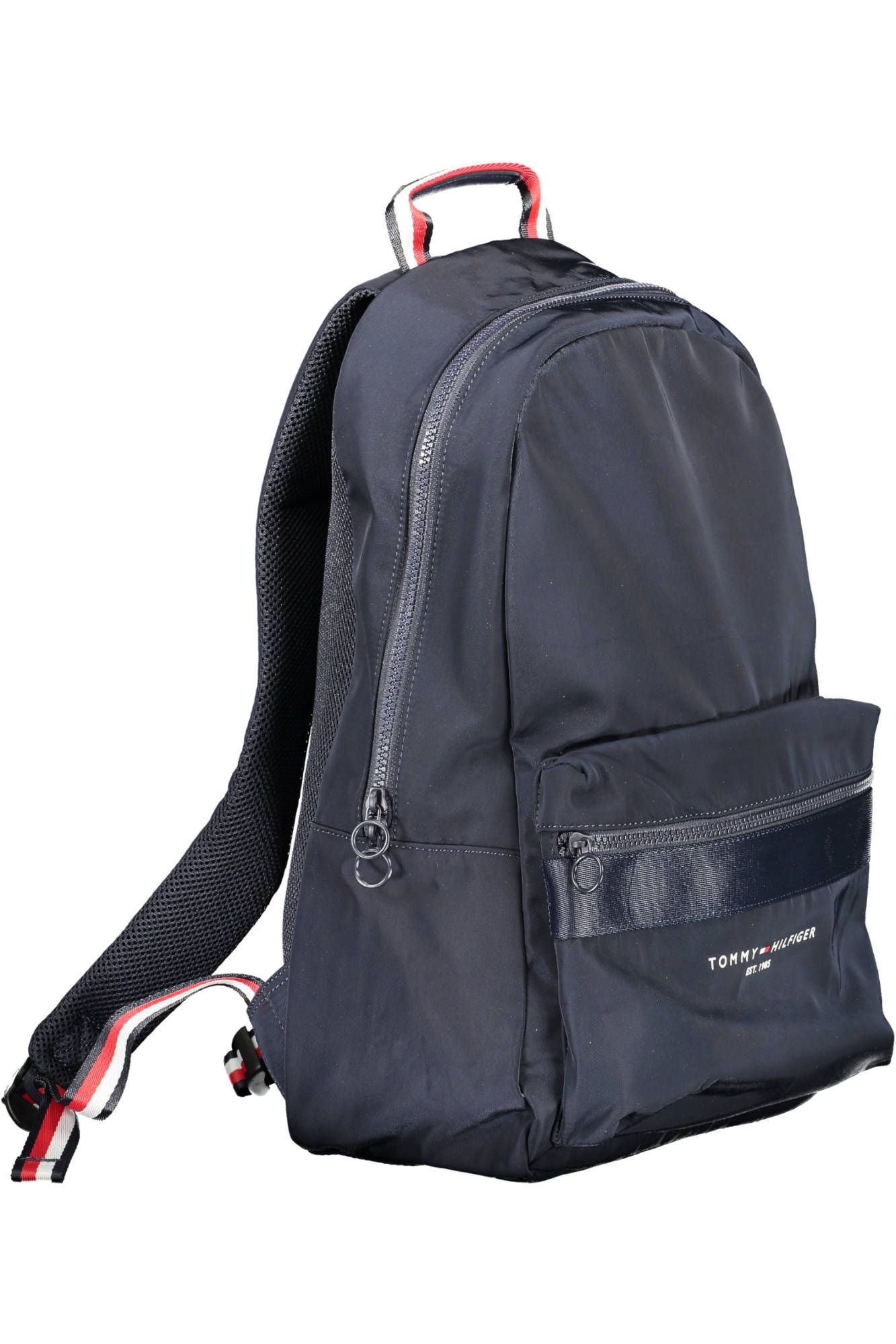 Eco-Conscious Blue Backpack with Laptop Compartment