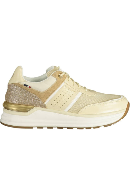 Beige ECO SUEDE Lace-up Sneakers