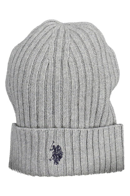 Elegant Wool Embroidered Cap