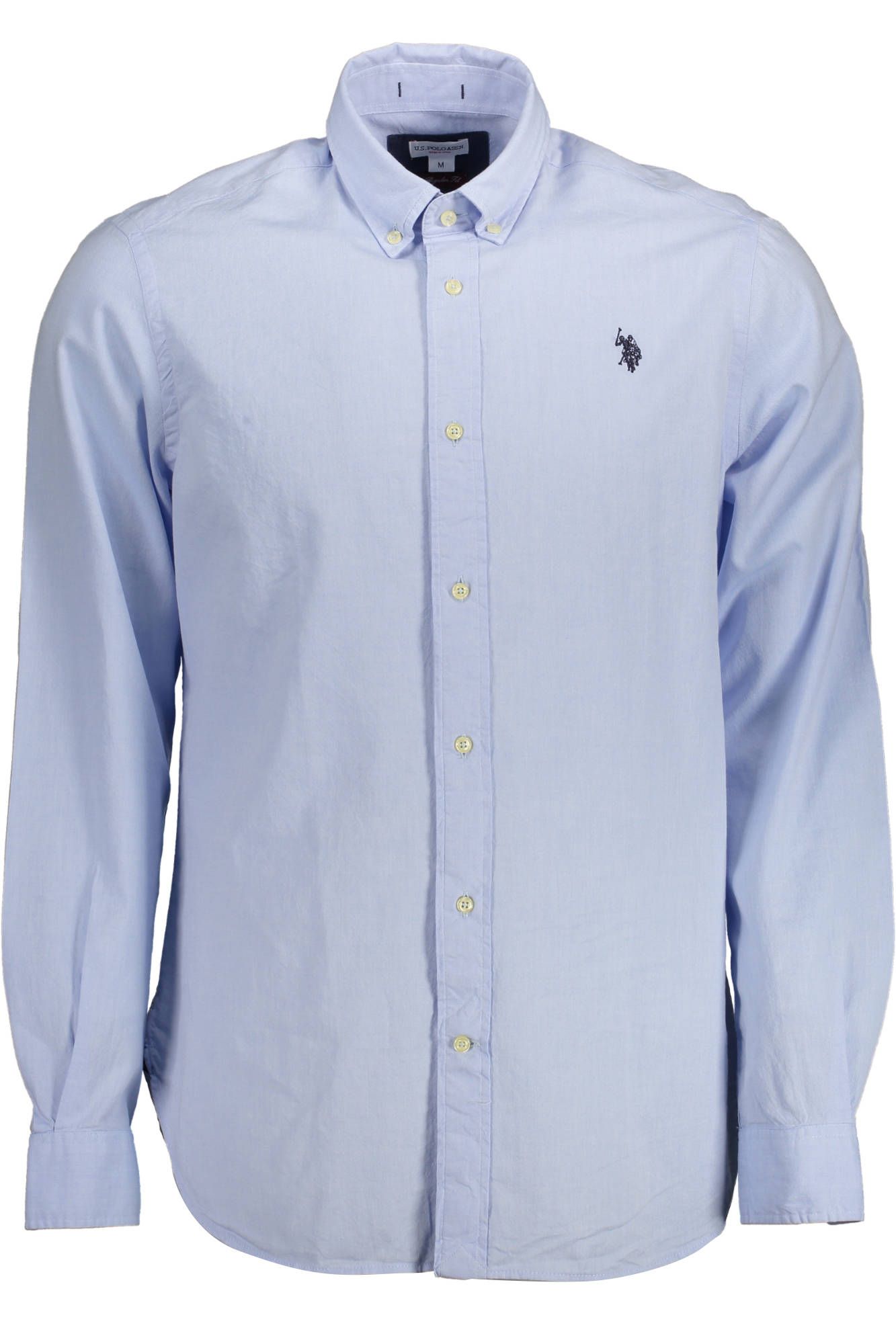 Elegant Light Blue Cotton Shirt for Men