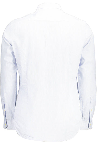 Slim Fit French Collar Embroidered Shirt