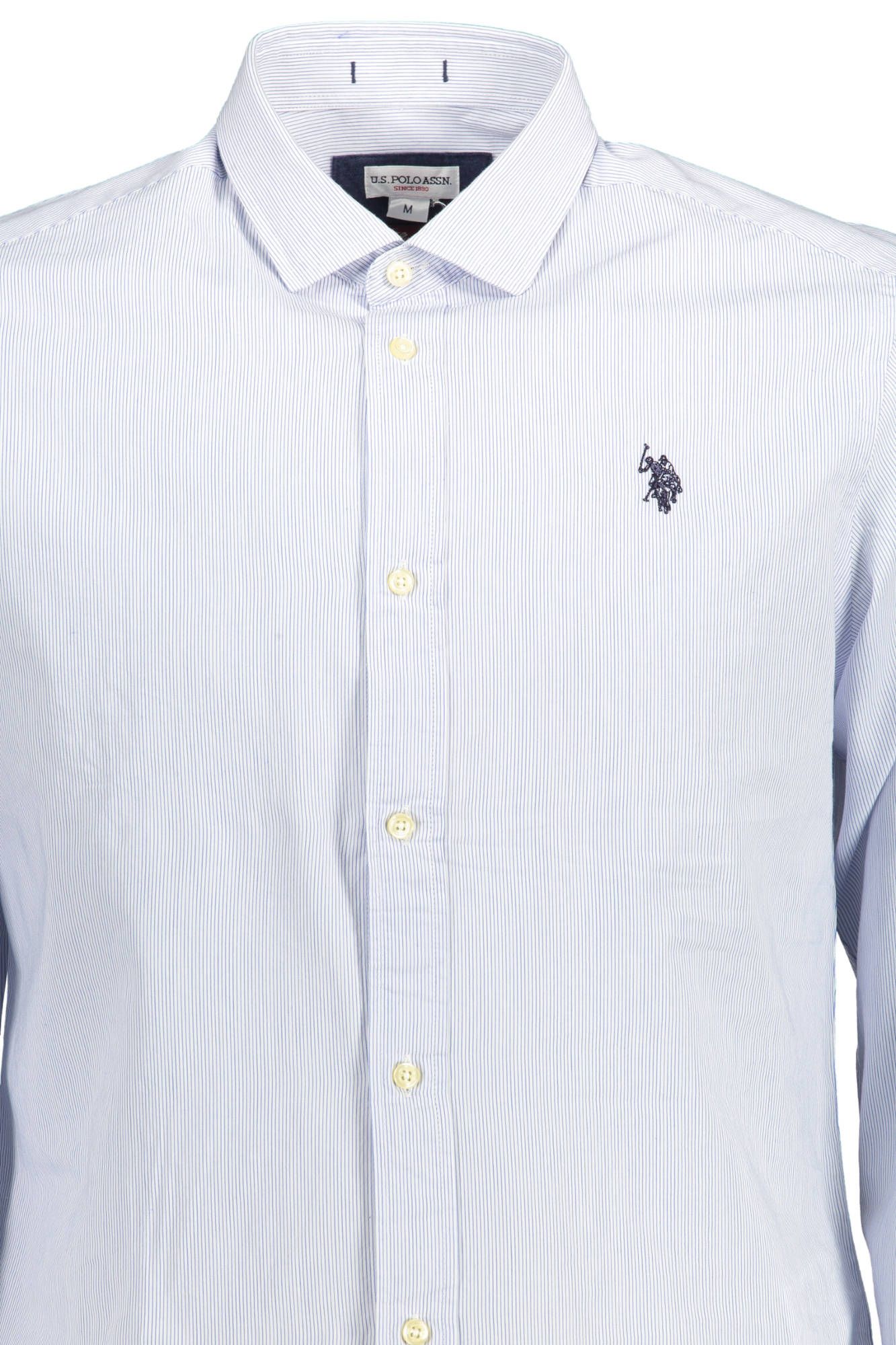 Slim Fit French Collar Embroidered Shirt
