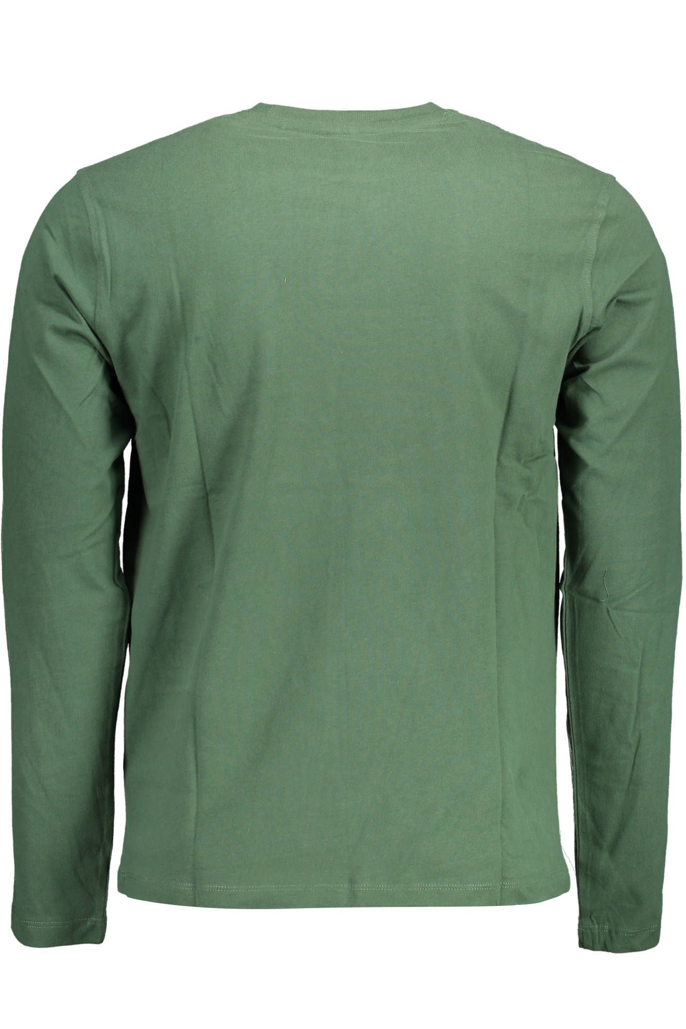 Classic Green Cotton T-Shirt with Logo